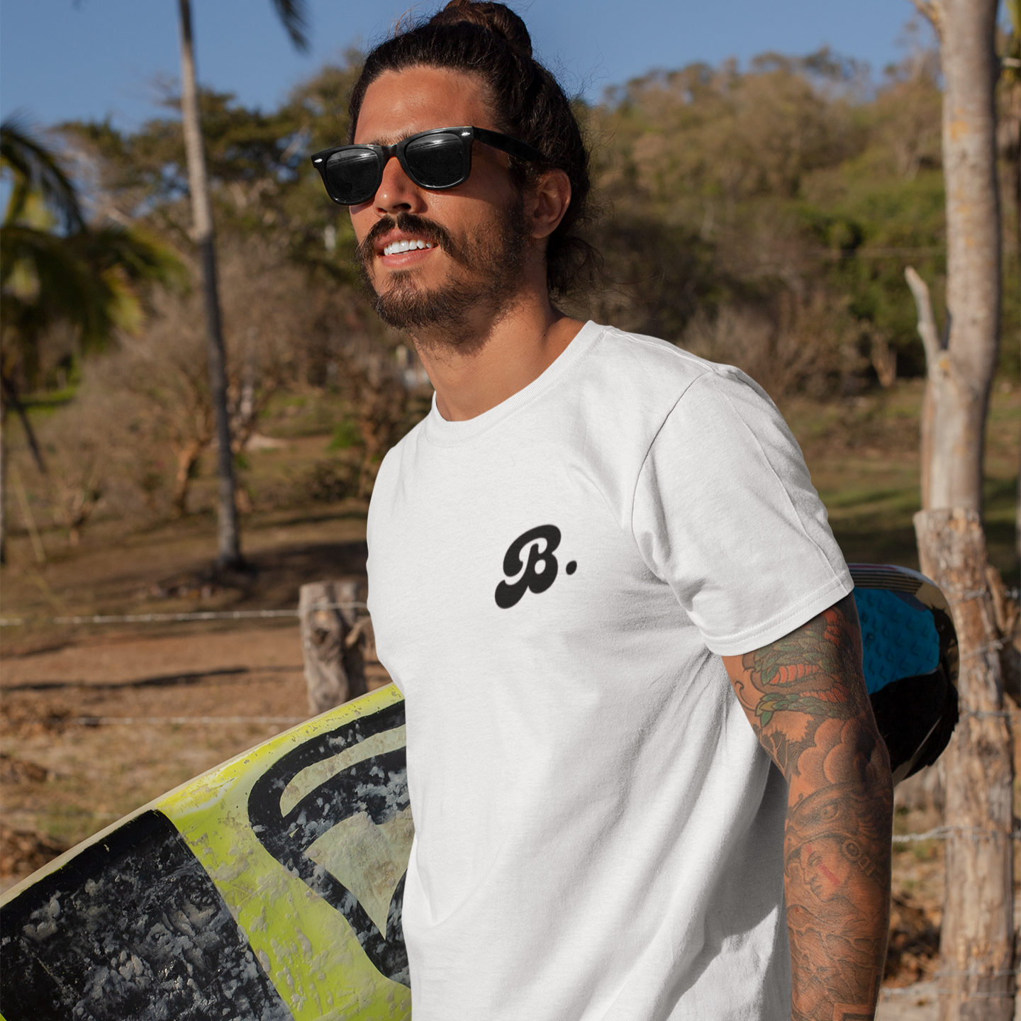 Bent90 Classic Embroidered Tee